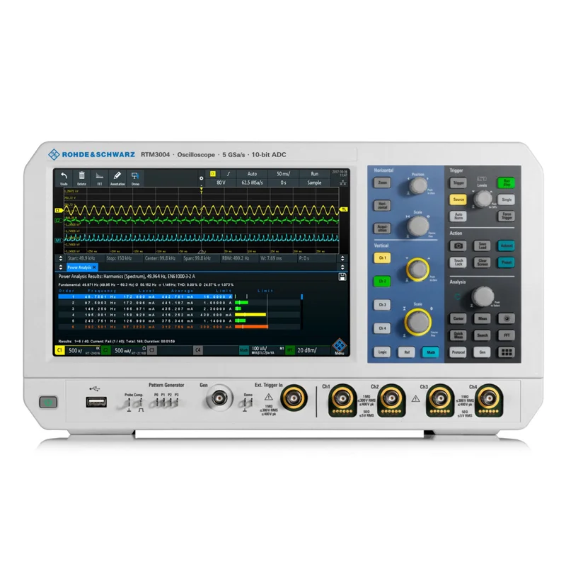 Osciloscopio-R&S-RTM-3000