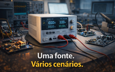 Mais flexibilidade no laboratório com fontes de alimentação de bancada autoranging