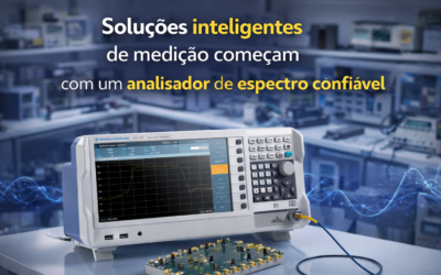 Soluções inteligentes de medição começam com um analisador de espectro confiável